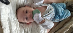 Дитячий прорізувач-рукавичка Baby Team 4090_рожевий