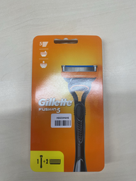 Станок для гоління чоловічий (Бритва) Gillette Fusion5 з 2 змінними картриджами (7702018866946) фото від покупців 12