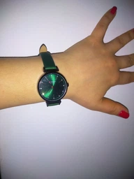 Універсальний сучасний наручний годинник Curren Grass Green фото від покупців 5
