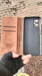 Чохол книжка з магнітом OPPO A76 CaseMe Brown (30316-30) фото від покупців 1