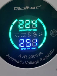 Стабилизатор напряжения Qoltec автоматический AVR 2000VA (5901878507248) фото от покупателей 10
