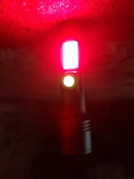 Фонарь ручной аккумуляторный Quantum QM-FL1031 Adept 10W LED zoom + COB с USB (0751784842729)