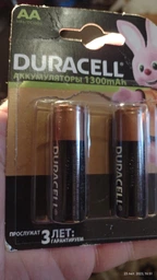 Аккумулятор Duracell&nbsp;Recharge Ni-MH AA 1300 mAh 2 шт (5000394047716) фото от покупателей 6
