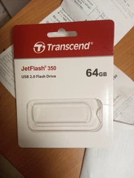 Флеш пам'ять USB Transcend JetFlash 350 4GB USB 2.0 Black (TS4GJF350) фото від покупців 12