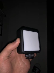 PowerDeWise Лампа для Фото и Видео на Штатив Студийный Накамерный LED свет 6W - Регулируемое Selfie освещение с аккумулятором 2000mAh (5002409) фото от покупателей 1