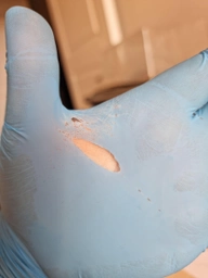 Нитриловые перчатки Medicom, плотность - 3.2 г. - Slim Blue (голубые) - 100 шт M (7-8)