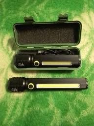 Ліхтар кишеньковий Police з бічним підсвічуванням BL C72/ 8133/ P50 COB + USB CHARGE 3 режимів фото від покупців 4