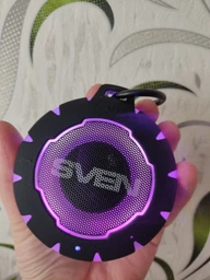 Колонка SVEN PS-95 Black (7 Вт, Waterproof (IPx7), TWS, Bluetooth, 1000мА*ч)
