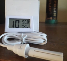 Датчик влажности и температуры CARPRIE WSD-10W White с кабелем