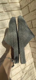 Мужские домашние тапочки с закрытым носком FX shoes с анатомической подошвой 7005 43 27 см Серые (2820000015488) фото от покупателей 3