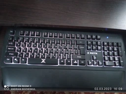 Клавиатура проводная RZTK KB 420 RGB USB фото от покупателей 13
