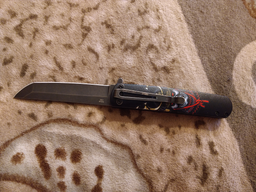 Нож складной Ganzo G626-BS Черный самурай фото от покупателей 16