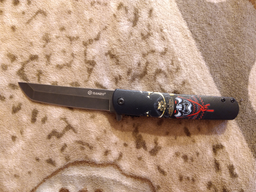 Нож складной Ganzo G626-BS Черный самурай фото от покупателей 15