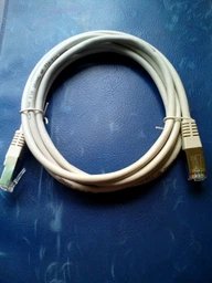 Патч-корд Kingda 0,25 м, FTP, cat.5e, RJ45, мідь, сірий, PAFT4025 фото від покупців 6