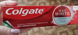 Зубна паста Colgate Max White Luminous 75 мл (8714789867632) фото від покупців 5