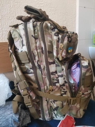 Рюкзак тактический штурмовой 35 л трехдневный мультикам (армейский, для ВСУ) EF-2809-MC фото от покупателей 1