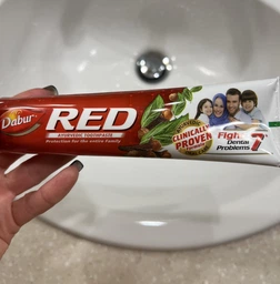 Зубна паста аюрведична — Dabur Red, 100 г фото від покупців 15