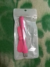 Вентилятор мини портативный гибкий от USB для павербанка и ноутбука Mini Fan Салатовый фото от покупателей 1