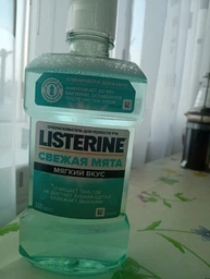 Ополаскиватель для ротовой полости Listerine Cool Mint Свежая мята 600 мл (3574661287539/3574661566597) фото от покупателей 9