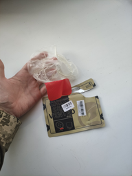 Вентилируемый оклюзийный клапан Rhino Rescue Chest Seal 6 дюймов (7772227773333) фото от покупателей 1