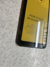 Защитное стекло для Samsung Galaxy A7 2018 (A750) с черной рамкой фото от покупателей 1