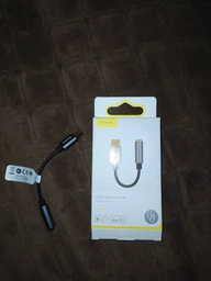 Переходник Baseus L54 USB-C Male to 3.5mm Female Black (CATL54-01) фото от покупателей 7