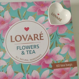 Подарочная коллекция чая Lovare Flowers & Tea 12 видов по 5шт фото от покупателей 16
