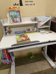 Детский стол Evo-kids TH-330 Grey Белый / Серый (TH-330 W/G) фото от покупателей 2
