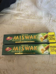 Упаковка зубной пасты Dabur Herb'l Miswak Травяная 75 г х 3 шт (6291069206708) фото от покупателей 12