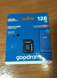 Карта памяти Goodram microSDXC 128GB UHS-I class 10 + adapter (M1AA-1280R12) фото от покупателей 7