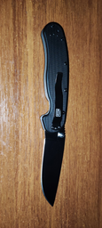 Нож складной Ontario RAT-1 Black 8848SP