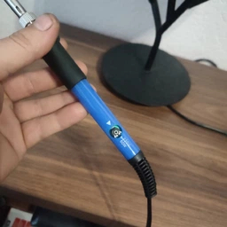 Комплект жала + 60W Паяльник з Регулюванням температури 200-450 ° C 900M (573875538) Чорно-Синій