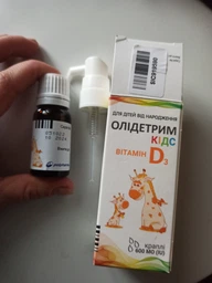 Витамин D3 для детей Олидетрим Кидс капли 10 мл (5907529466032) фото от покупателей 7