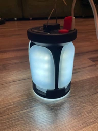 LED лампа ліхтар для аварійного освітлення, вбудований акумулятор, Power Bank 3600 mAh, зарядка від сонця, захист від вологи.