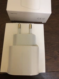Зарядное устройство для iPhone 13 Apple 20W USB-C Power Adapter сетевое зарядное устройство для айфона фото от покупателей 7