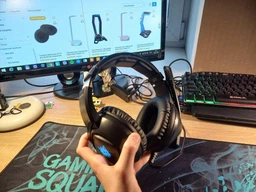Наушники игровые ONIKUMA Gaming LED K19 Camouflage Grey