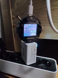 Зарядное устройство RZTK GaN2 65W + кабель USB-C 100W, USB-C (PD3.0) USB-A (QC4.0) White