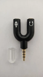 Стерео адаптер сплиттер Y-Type 3,5 мм Jack 3 pin на 4 pin, разветвитель для наушников и микрофона, Black фото от покупателей 10