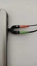 Стерео адаптер сплиттер Y-Type 3,5 мм Jack 3 pin на 4 pin, разветвитель для наушников и микрофона, Black фото от покупателей 9