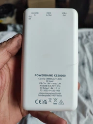 Павербанк УМБ Intenso XS20000 20000mAh USB Type-C USB-A 5V 3.1A black (7313550) фото от покупателей 11