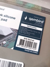 Термопрокладка Gembird TG-P-01 фото от покупателей 1