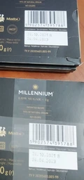 Упаковка Шоколада Millennium Favorite черного 99% 3 шт х 100 г (302103305)