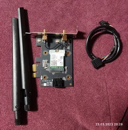Wi-Fi/Bluetooth адаптер Asus PCE-AX3000 фото від покупців 6