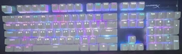 Набор кейкапов Hator First Ukrainian PBT keycaps UKR/ENG/rU White (HTS-136)