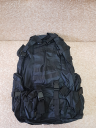 Тактический рюкзак военный 50 литров Черный фото от покупателей 1