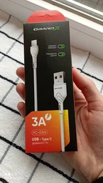 Кабель Grand-X USB Type-C 3A 1 м White (PC-03W)