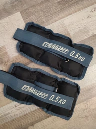 Обважнювачі EasyFit (TNS-1) 2 шт за 1 кг з фіксованою вагою (манжети для рук і ніг з піском, універсальні для бігу) фото від покупців 12