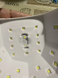 Лампа для маникюра Nail Lamp SUN One для покрытия ногтей гель лаком, гелем 48W UV/LED White фото от покупателей 18