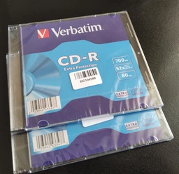 Verbatim CD-R 700 MB 52x Slim 1 шт Extra (43347) фото от покупателей 1