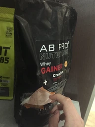 Гейнер для набора массы AB PRO Whey + Creatine Gainer 2 кг Клубника (WPCG2000ABST) фото от покупателей 1